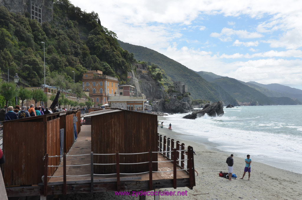 233: Carnival Sunshine Cruise, La Spezia, Cinque Terre Tour, Monterosso, Old Town Beach, 