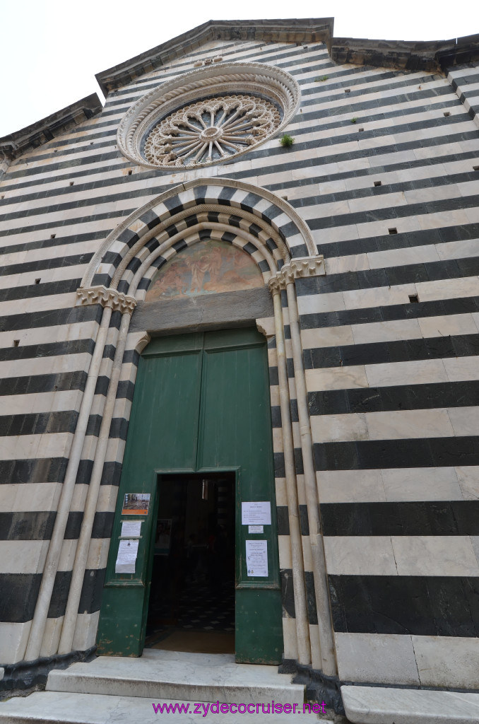 287: Carnival Sunshine Cruise, La Spezia, Cinque Terre Tour, Monterosso, Church of San Giovanni Battista 