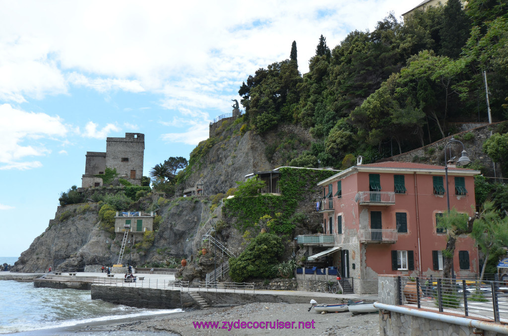 308: Carnival Sunshine Cruise, La Spezia, Cinque Terre Tour, Monterosso, Torre Aurora in the background, 