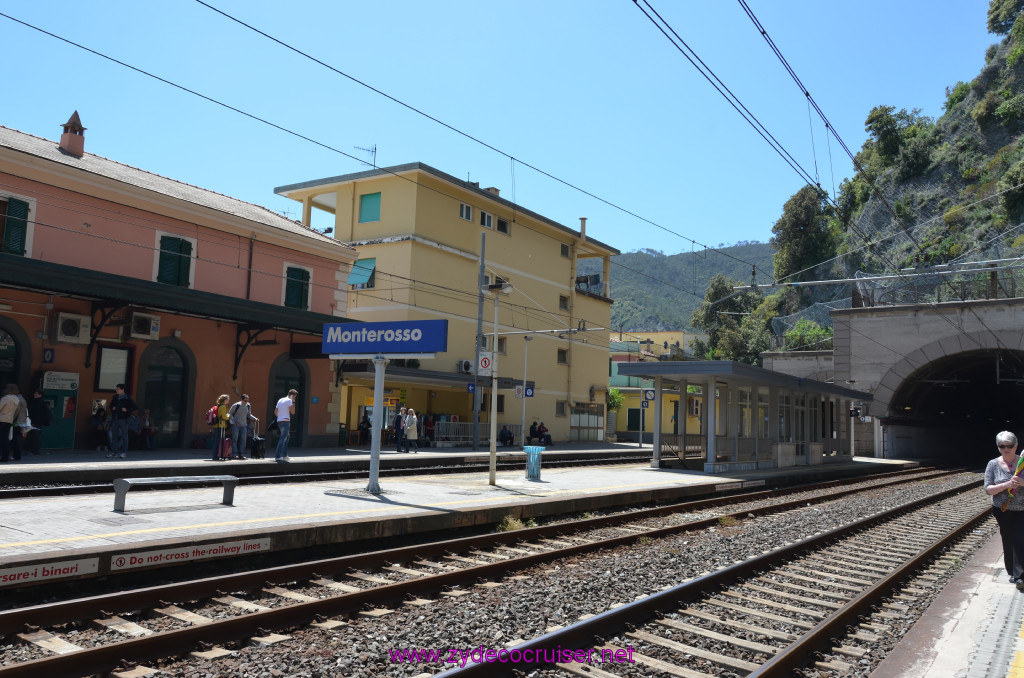 366: Carnival Sunshine Cruise, La Spezia, Cinque Terre Tour, Monterosso, Train Station, 