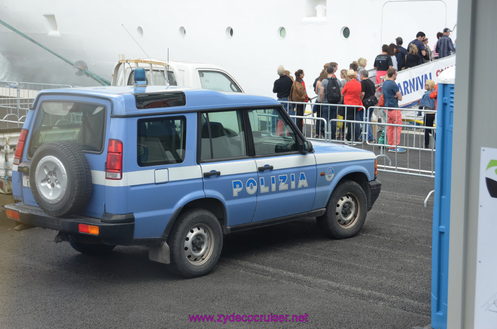 379: Carnival Sunshine Cruise, La Spezia, Polizia, 