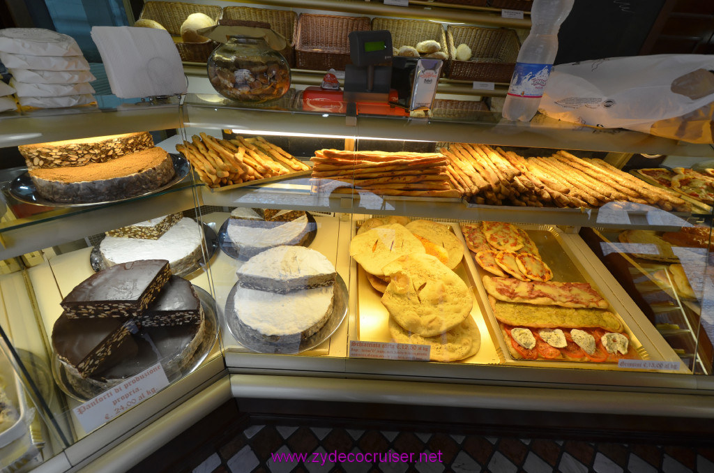 232: Carnival Sunshine Cruise, Livorno, San Gimignano, Bakery, 