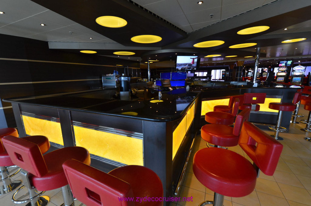 343: Carnival Sunshine Cruise, Naples, Sunshine Casino Bar, 