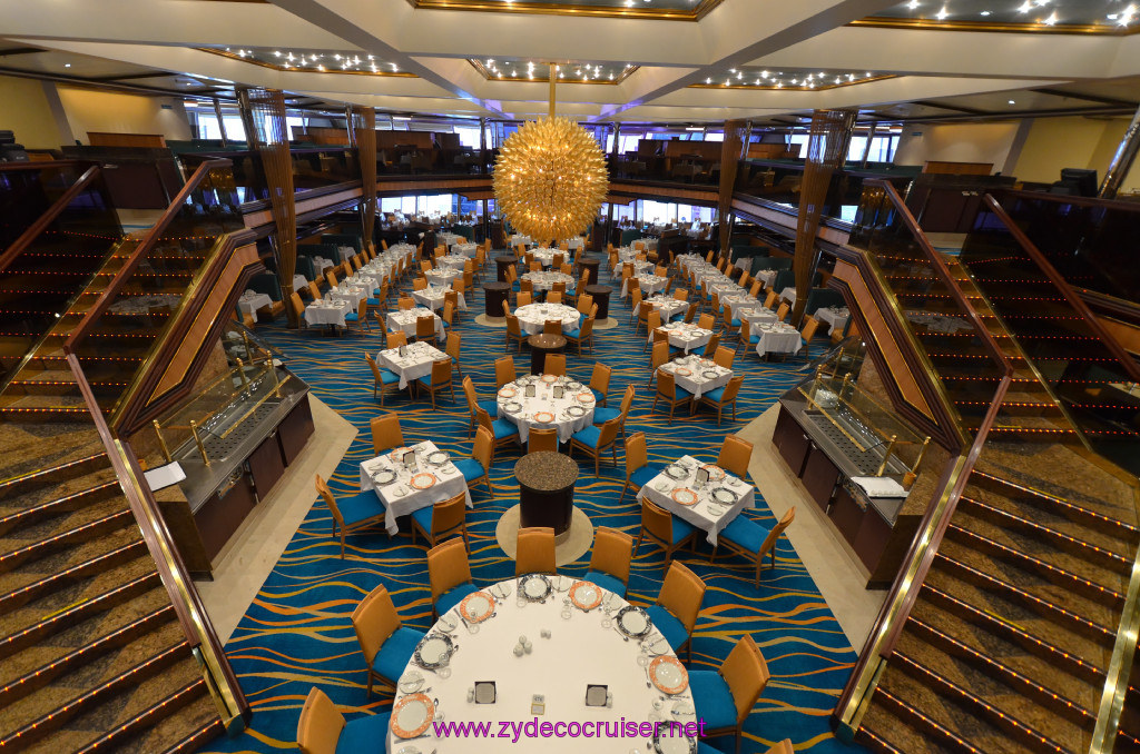 378: Carnival Sunshine Cruise, Naples, Sunrise Restaurant, 