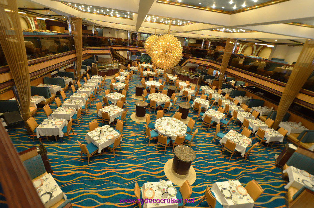 386: Carnival Sunshine Cruise, Naples, Sunrise Restaurant, 