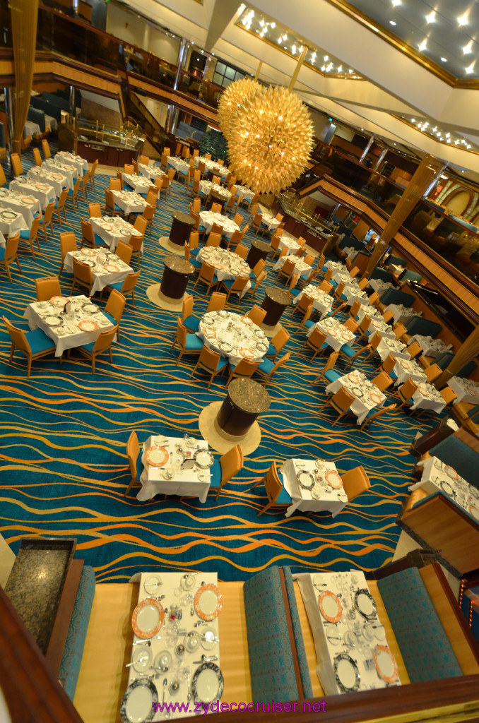 387: Carnival Sunshine Cruise, Naples, Sunrise Restaurant, 