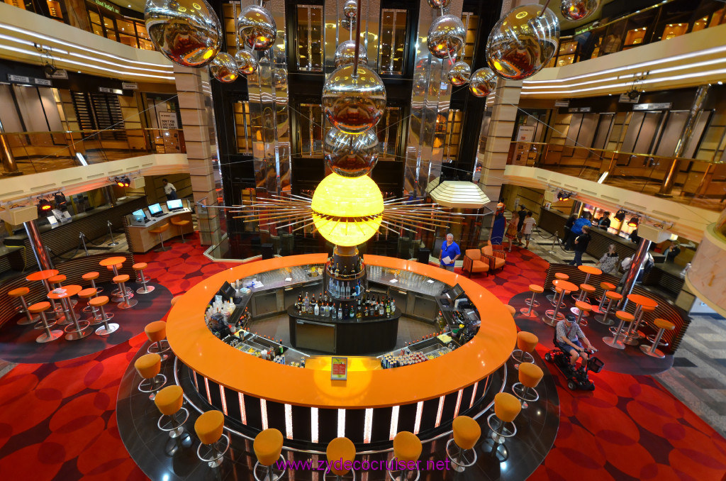 434: Carnival Sunshine Cruise, Naples, Lobby, 