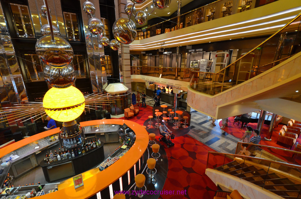 436: Carnival Sunshine Cruise, Naples, Lobby, 