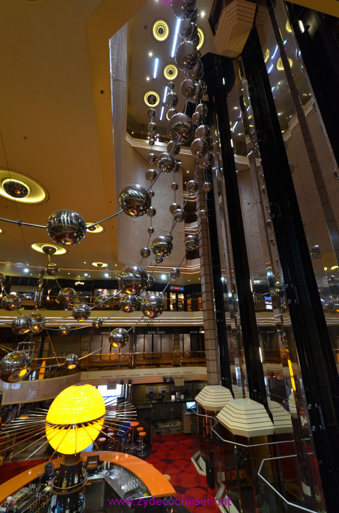 437: Carnival Sunshine Cruise, Naples, Lobby, 