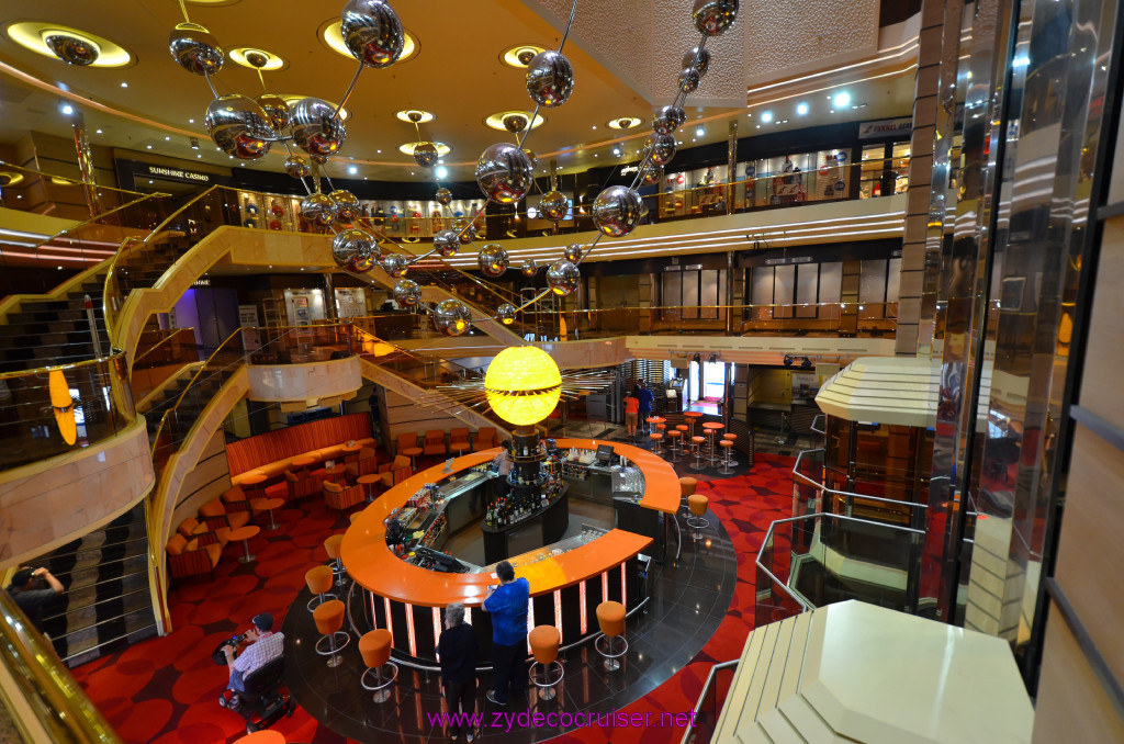 439: Carnival Sunshine Cruise, Naples, Lobby, 