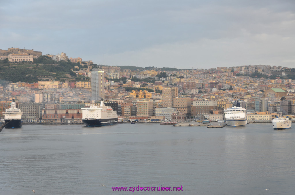 006: Carnival Sunshine Cruise, Naples, Arriving in Naples, 