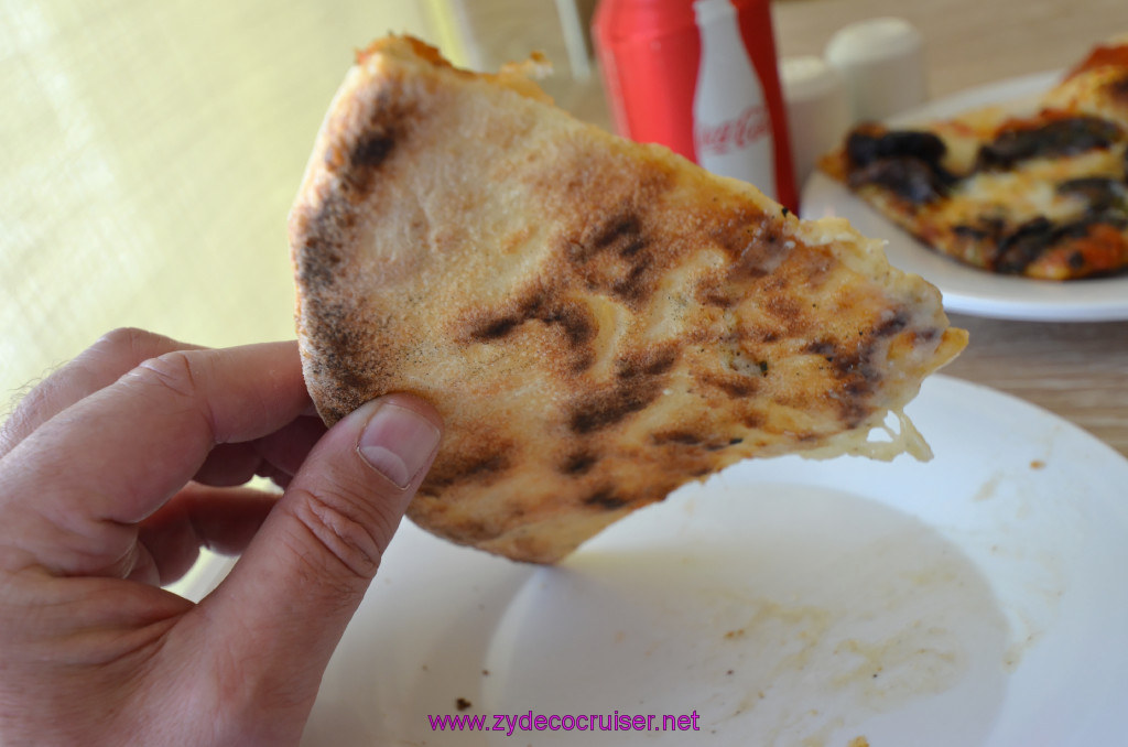 322: Carnival Sunshine Cruise, Naples, Quattro Formaggi Pizza, 