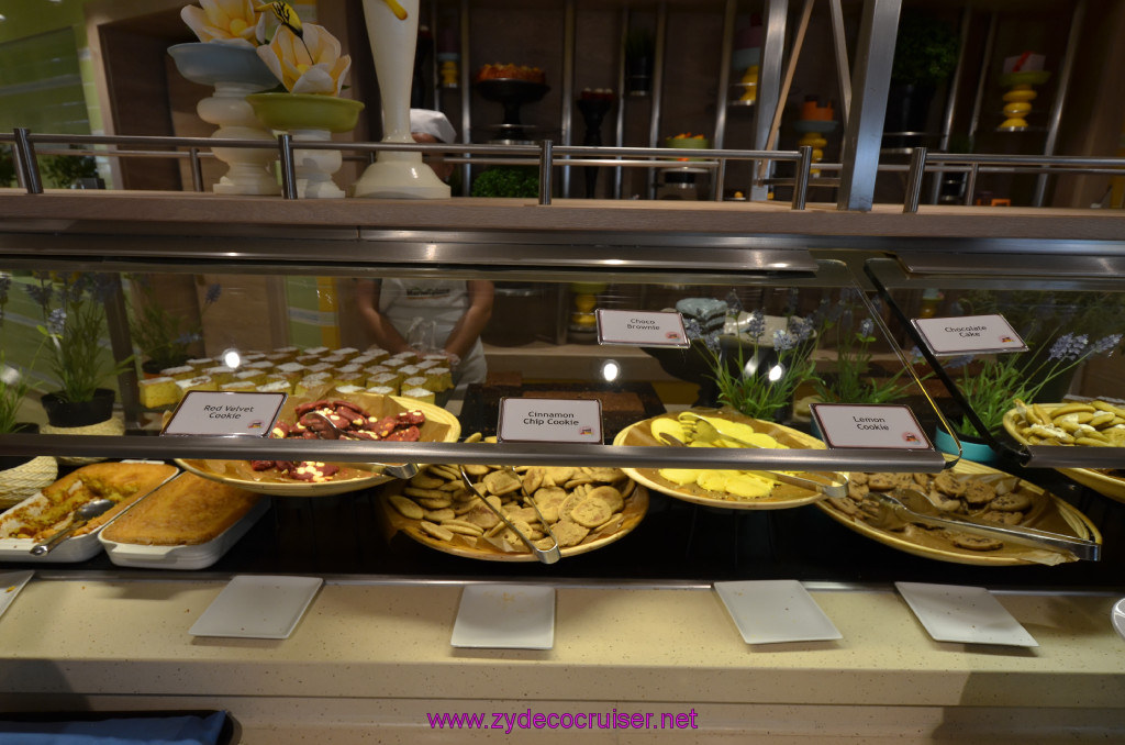 329: Carnival Sunshine Cruise, Naples, Lido Marketplace Desert Station, 