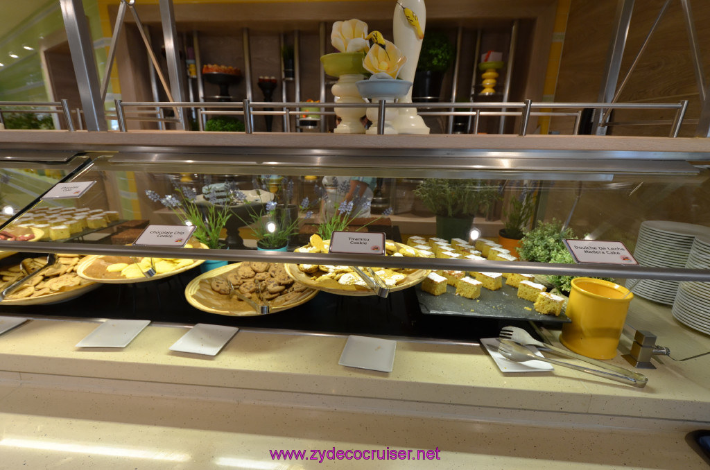 330: Carnival Sunshine Cruise, Naples, Lido Marketplace Desert Station, 