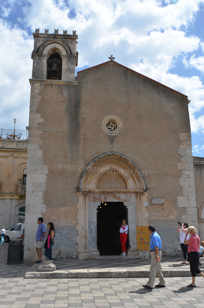 058: Carnival Sunshine Cruise, Messina, Taormina on Your Own tour, Chiesa Di Sant'Agostino