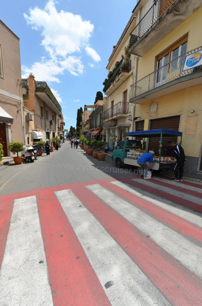 098: Carnival Sunshine Cruise, Messina, Taormina on your Own tour, 