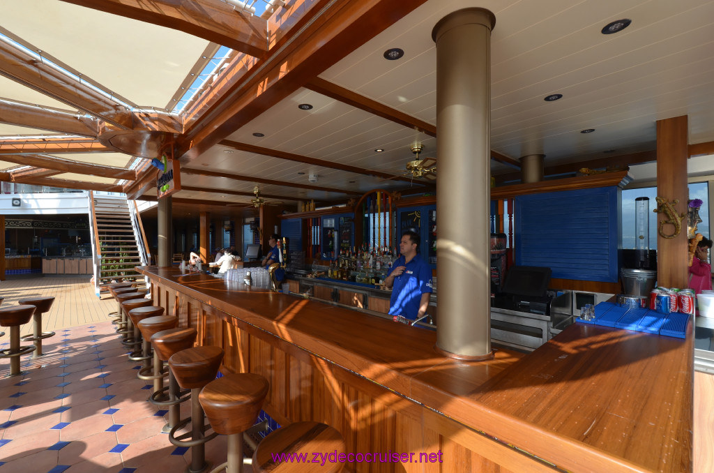 226: Carnival Sunshine Cruise, Messina, Lido, Blue Iguana Tequila Bar, 