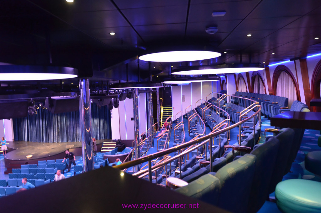 253: Carnival Sunshine Cruise, Messina, Liquid Lounge, Conversion to Night Club, 