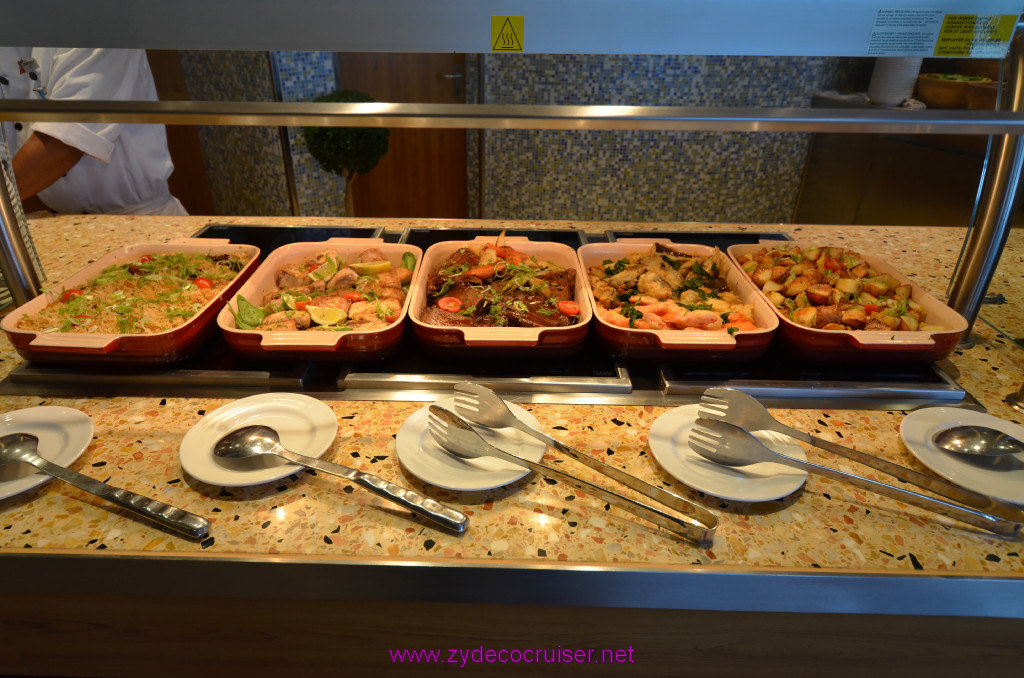 064: Carnival Sunshine Cruise, Fun Day at Sea, Ocean Plaza Taste Bar Lunch, 