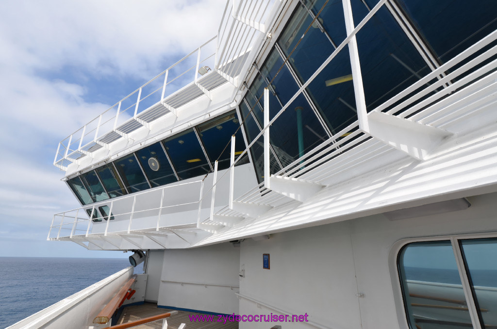 106: Carnival Sunshine Cruise, Fun Day at Sea, Bridge, 