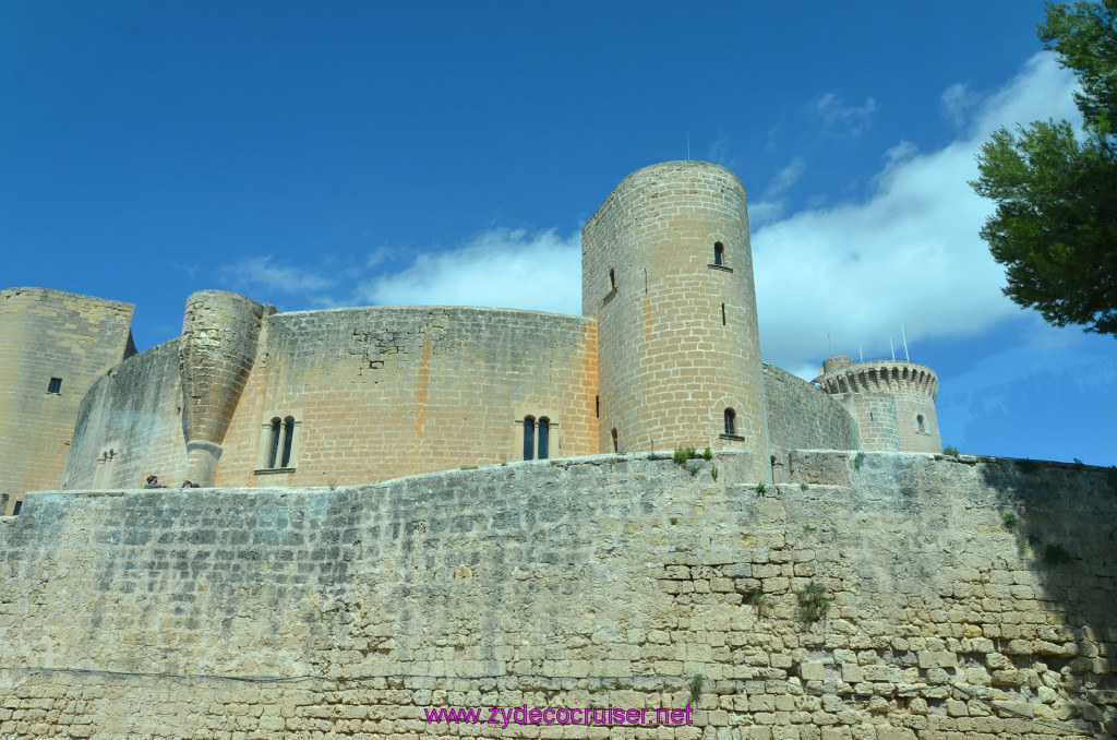 056: Carnival Sunshine Cruise, Mallorca, Bellver Castle, 