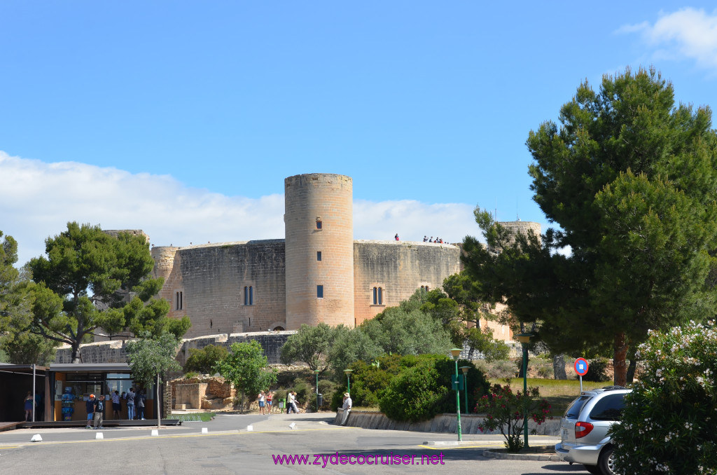 061: Carnival Sunshine Cruise, Mallorca, Bellver Castle, 