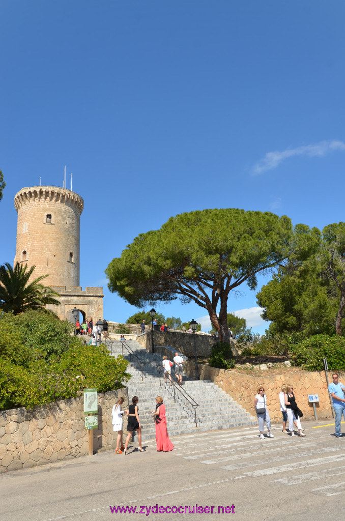 078: Carnival Sunshine Cruise, Mallorca, Bellver Castle, 