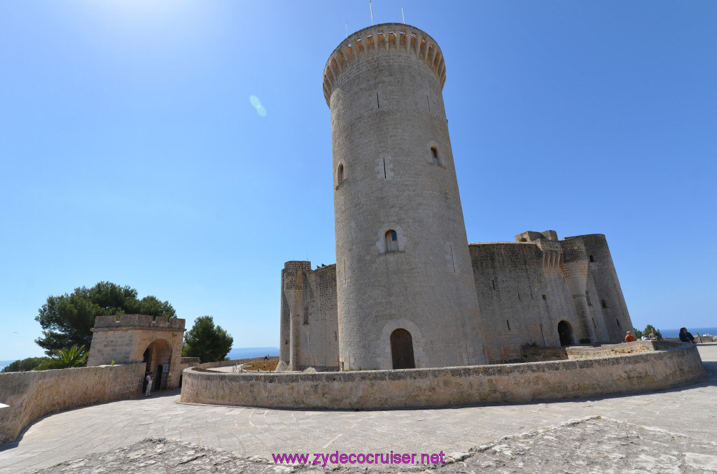 087: Carnival Sunshine Cruise, Mallorca, Bellver Castle, 