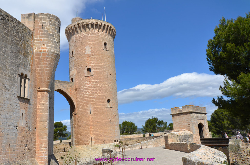 107: Carnival Sunshine Cruise, Mallorca, Bellver Castle, 