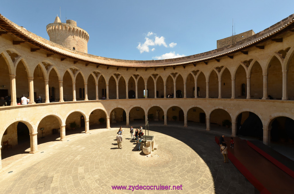 179: Carnival Sunshine Cruise, Mallorca, Bellver Castle, 