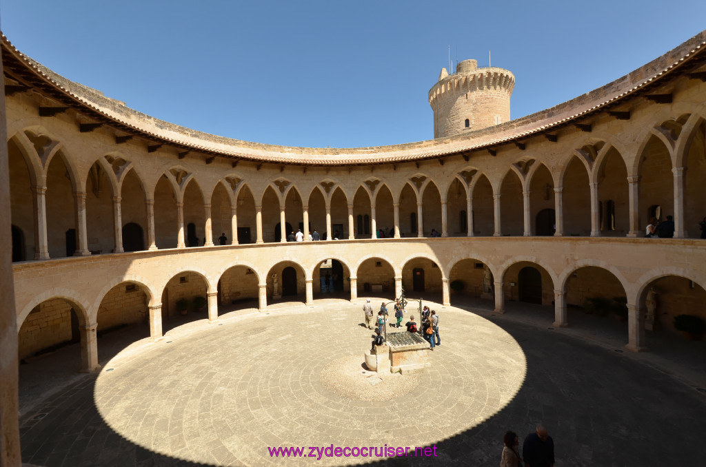 180: Carnival Sunshine Cruise, Mallorca, Bellver Castle, 