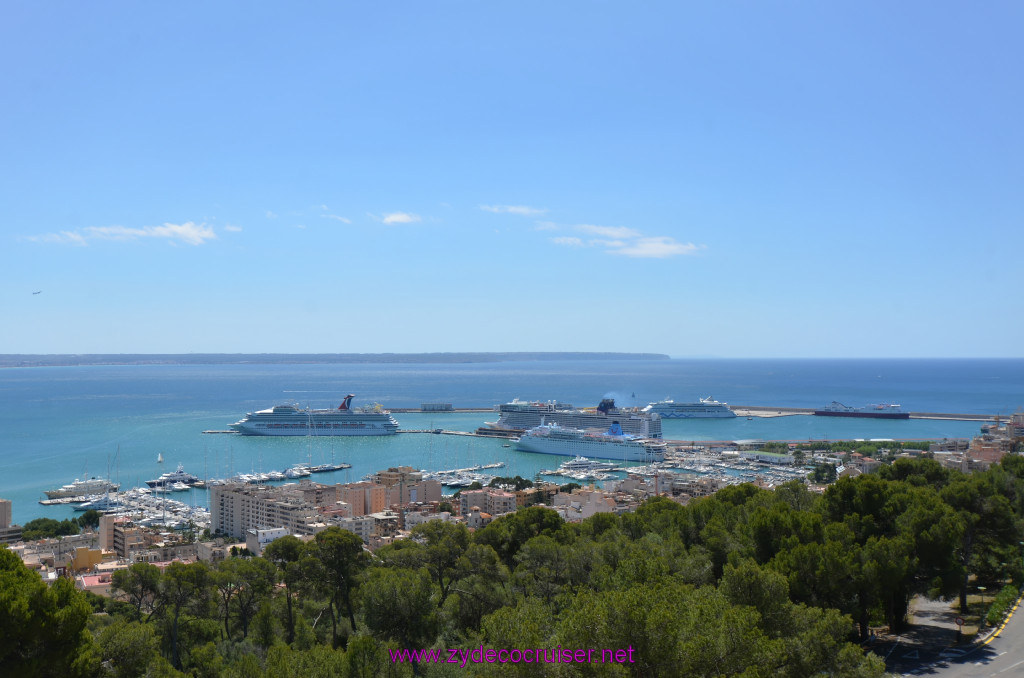 199: Carnival Sunshine Cruise, Mallorca, Bellver Castle, 