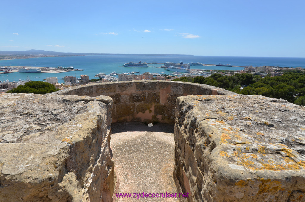 202: Carnival Sunshine Cruise, Mallorca, Bellver Castle, 