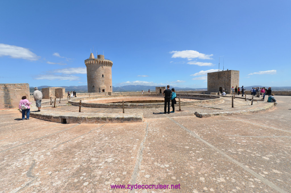 206: Carnival Sunshine Cruise, Mallorca, Bellver Castle, 