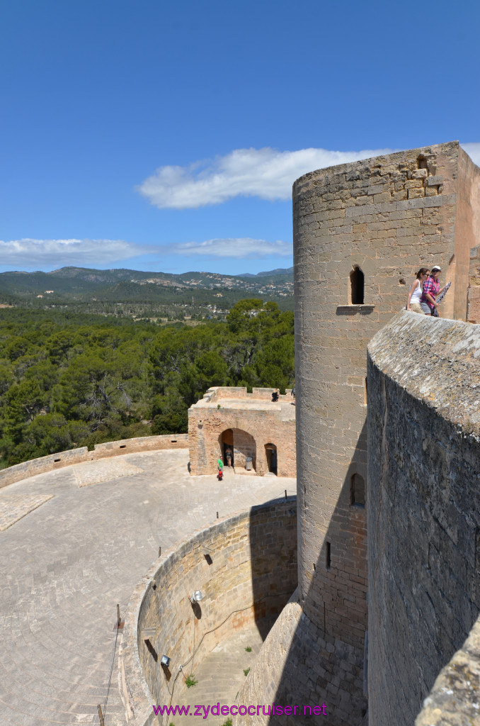 209: Carnival Sunshine Cruise, Mallorca, Bellver Castle, 