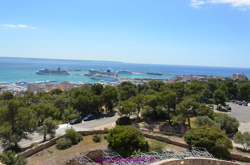 233: Carnival Sunshine Cruise, Mallorca, Bellver Castle, 