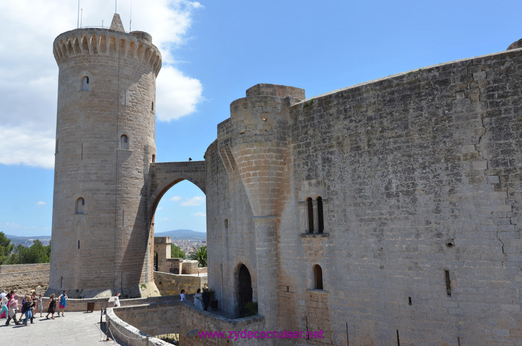 252: Carnival Sunshine Cruise, Mallorca, Bellver Castle, 