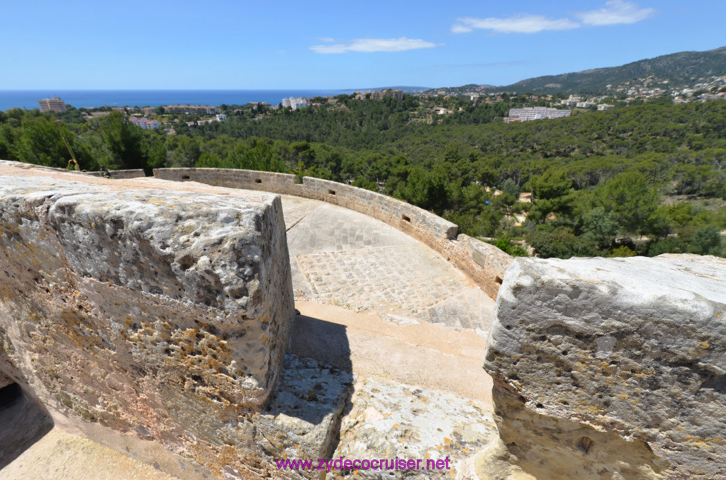 253: Carnival Sunshine Cruise, Mallorca, Bellver Castle, 