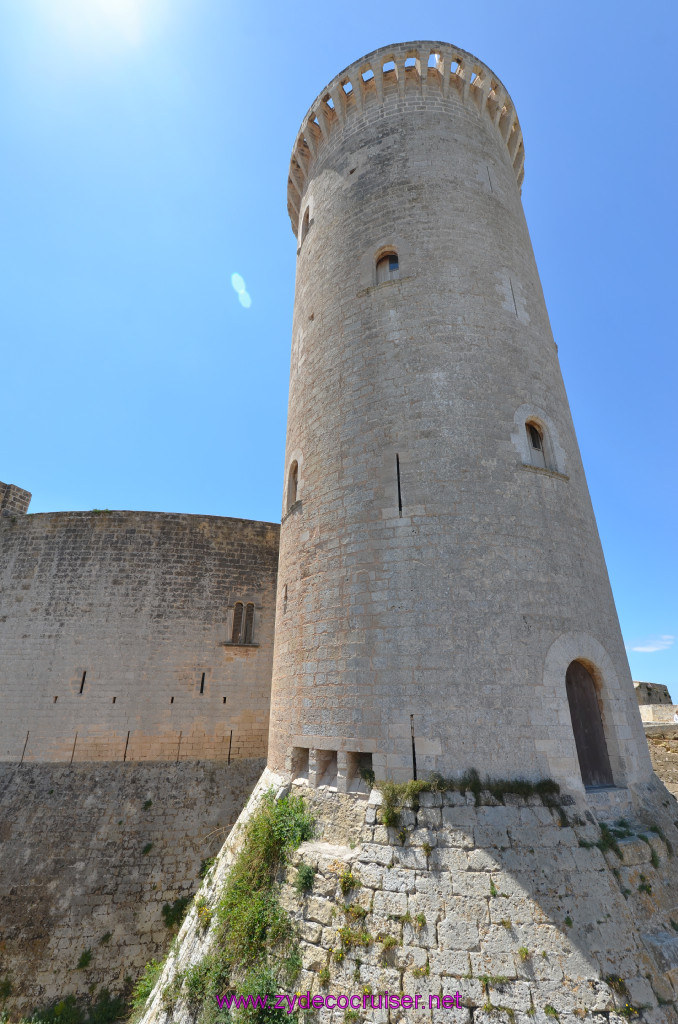 260: Carnival Sunshine Cruise, Mallorca, Bellver Castle, 