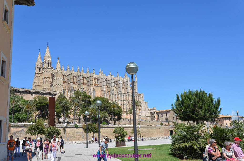 397: Carnival Sunshine Cruise, Mallorca, The Cathedral of Santa Maria of Palma,