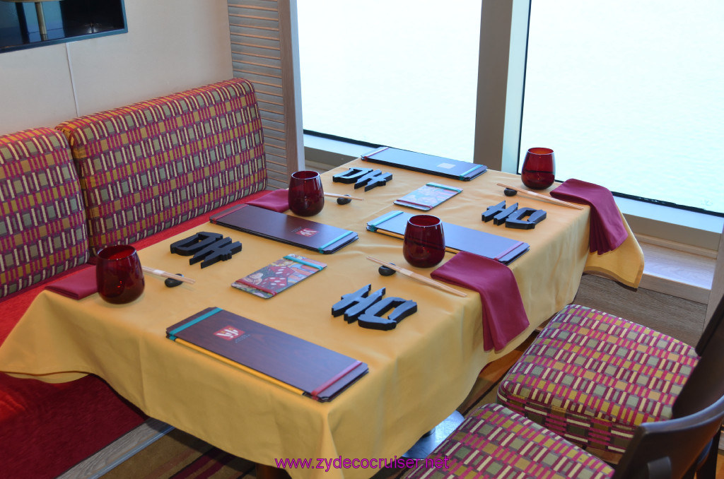 413: Carnival Sunshine Cruise, Mallorca, JiJi Restaurant, 