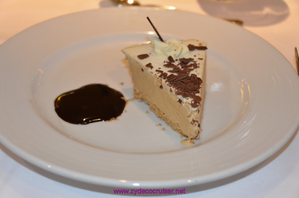 049: Carnival Sunshine, MDR Dinner, Cappuccino Pie, 