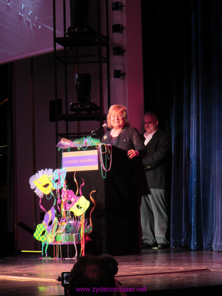 205: Carnival Sunshine Naming Ceremony, New Orleans, LA, Nov 17, 2013, 