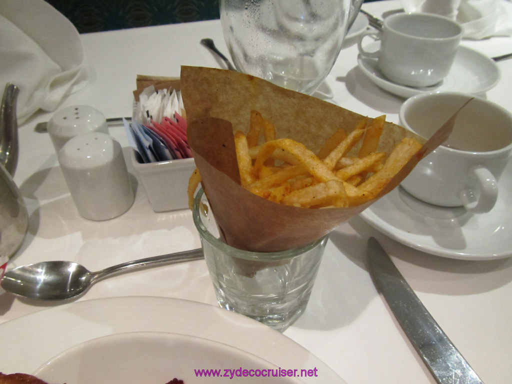 008: Carnival Sunshine Cruise, Nov 20, 2013, Sea Day 2, Seaday Brunch, Order of Fries, 