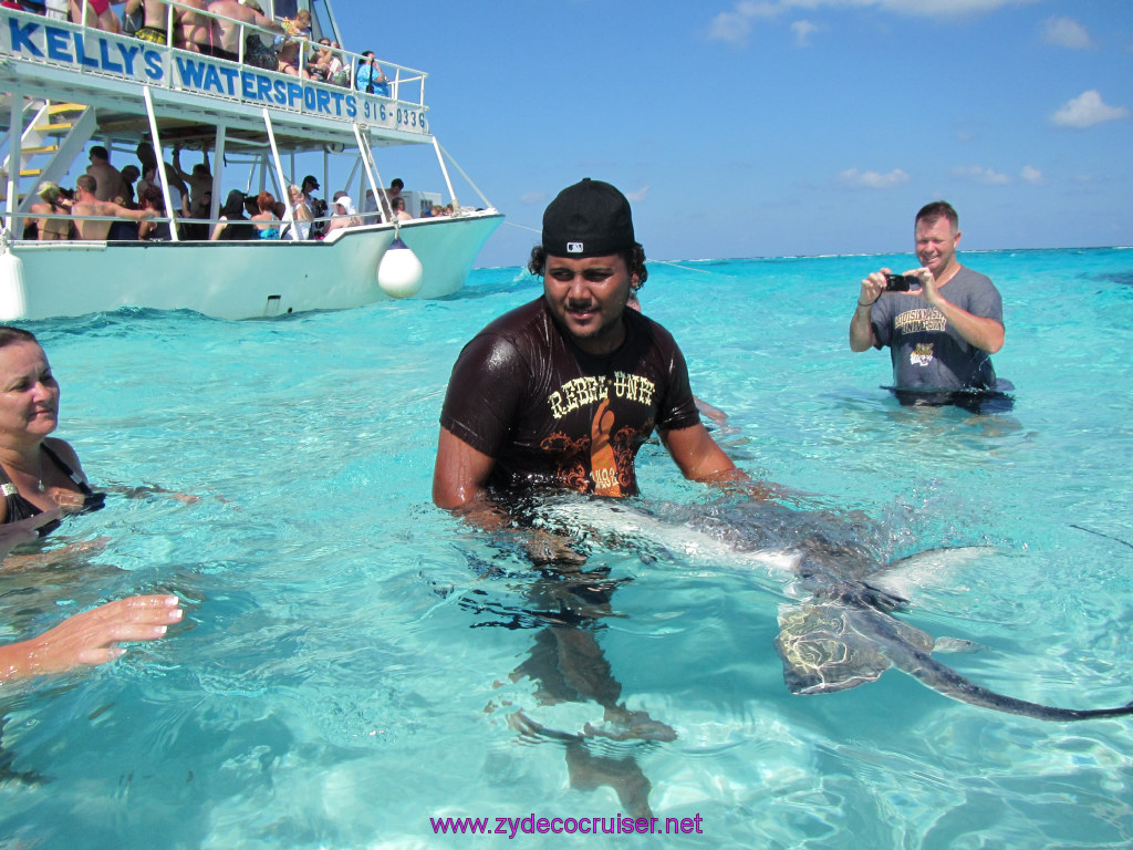 109: Carnival Sunshine Cruise, Nov 21, 2013, Grand Cayman, Sotos Cruises, Sting Ray Sandbar, 