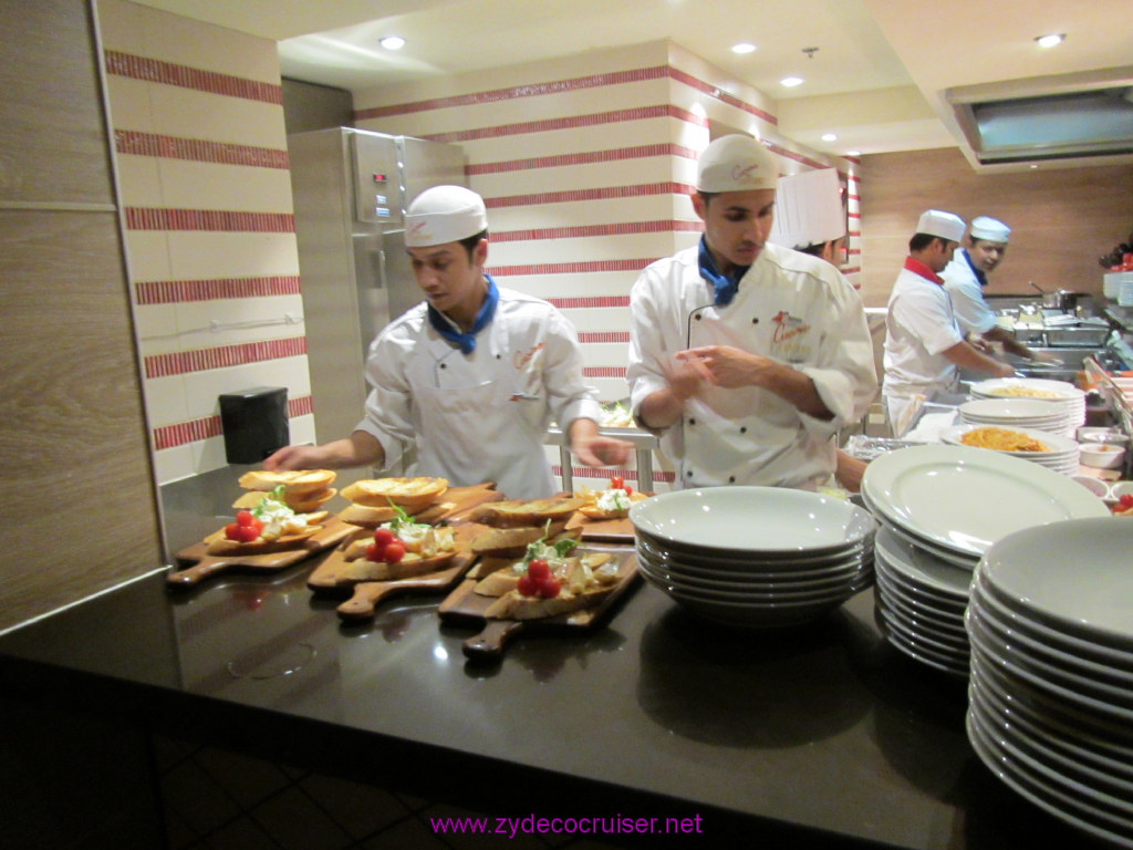 104: Carnival Sunshine Cruise, Nov 22, 2013, Cozumel, Cucina del Capitano, Diamond Guest Captain's Event, 