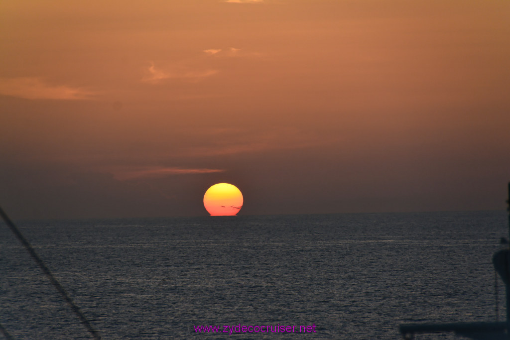 350: Carnival Sunshine Cruise, San Juan Sunset, 