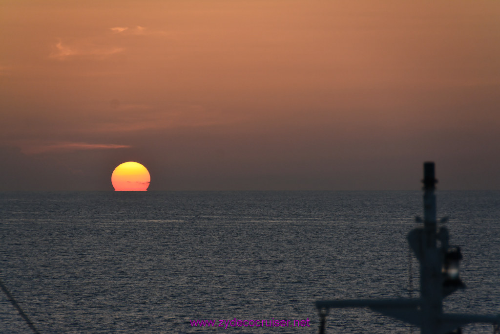 351: Carnival Sunshine Cruise, San Juan Sunset, 