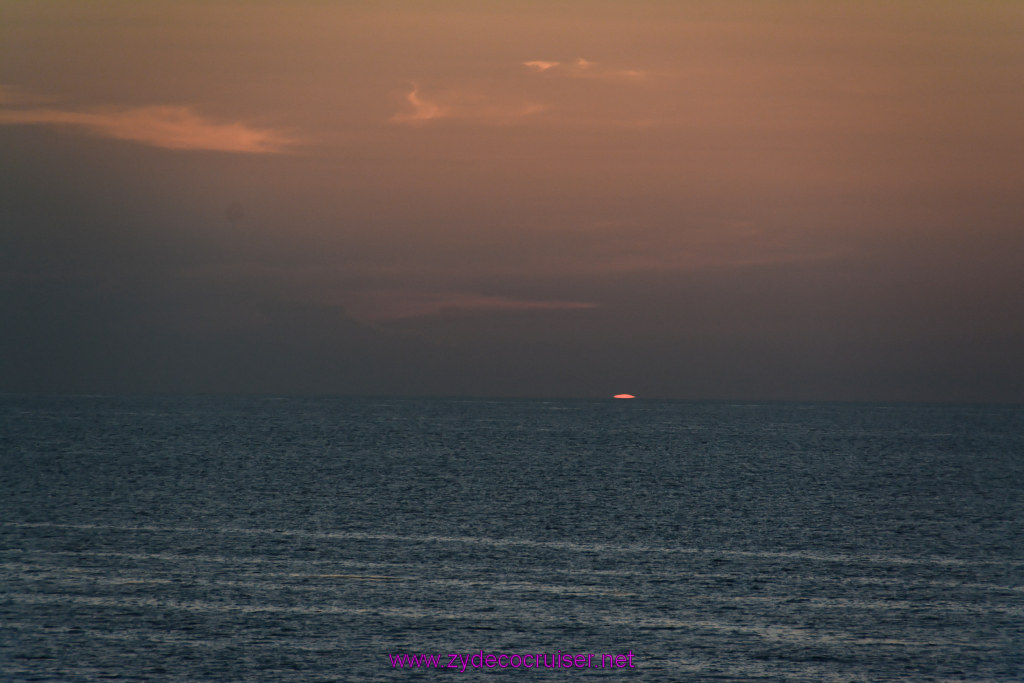 357: Carnival Sunshine Cruise, San Juan Sunset, 