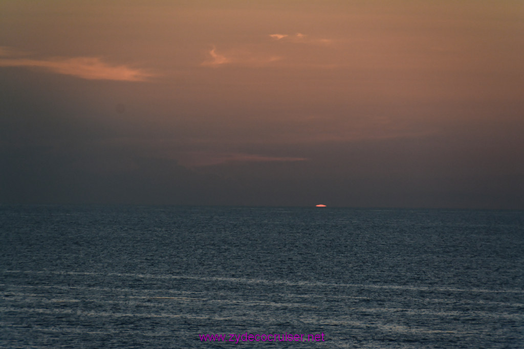 358: Carnival Sunshine Cruise, San Juan Sunset, 